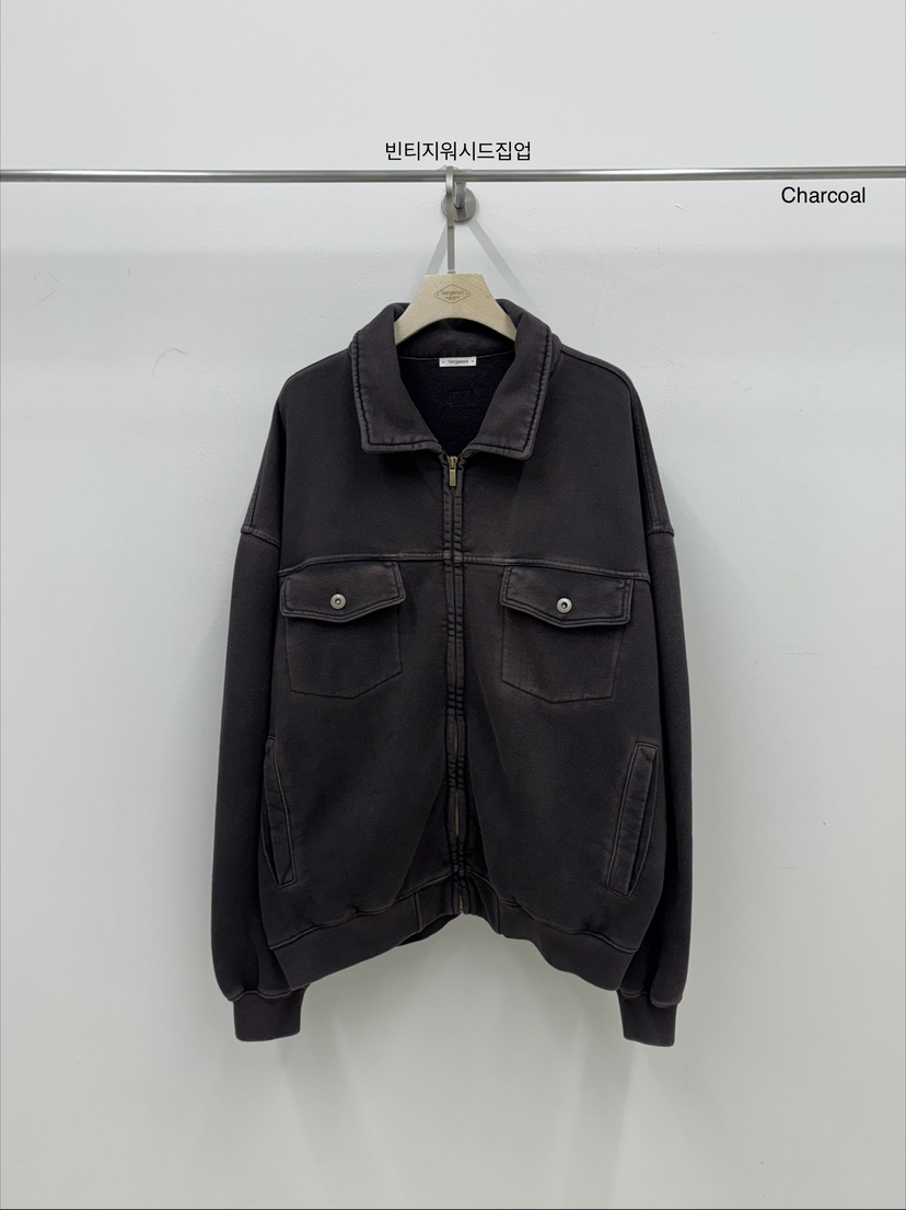 VERGAMOT東大門代購女士新品人氣熱賣推薦時尚夾克水洗復古VERGAMOT夾克圖色2