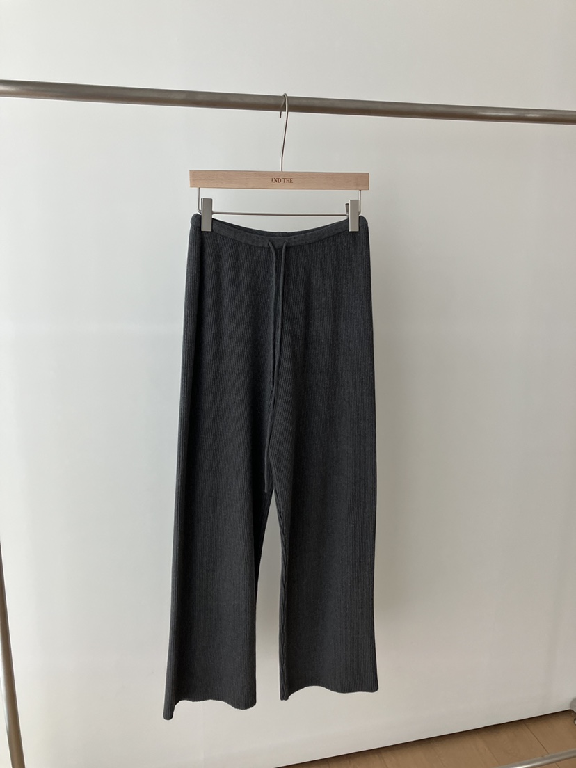 AND THE韓國代購女士新品休閑職業26春夏時尚熱賣休閑褲AND THE休閑褲圖色2