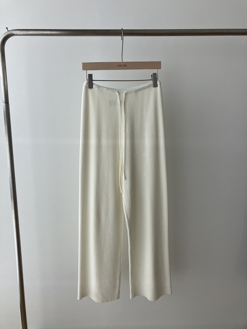 AND THE韓國代購女士新品休閑職業26春夏時尚熱賣休閑褲AND THE休閑褲圖色3