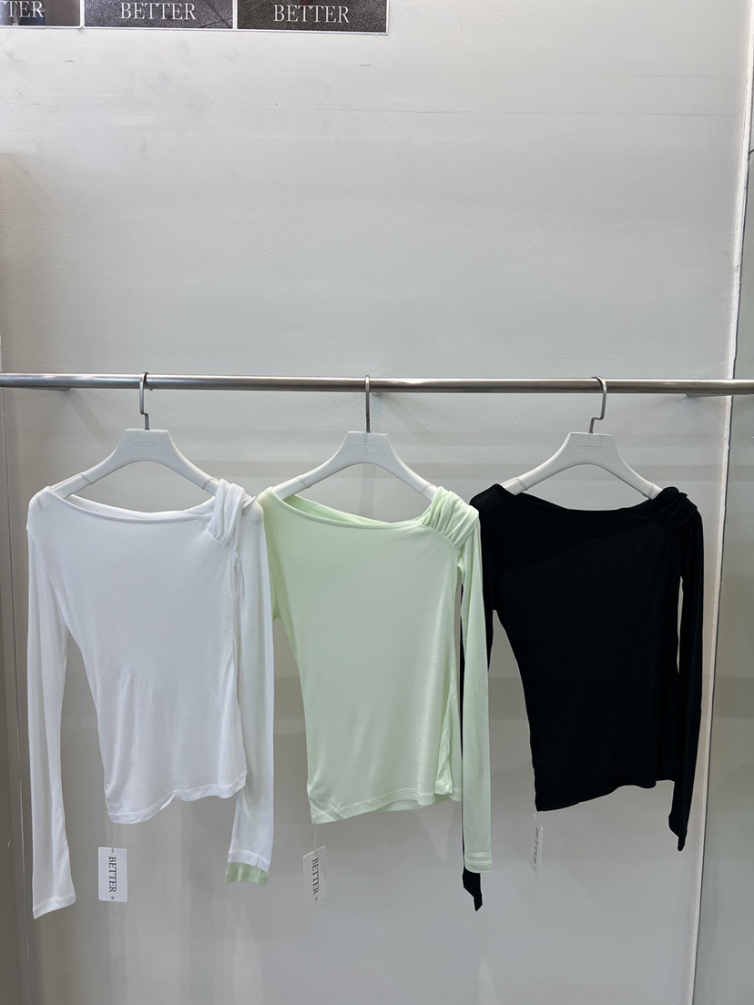 BETTER東大門直郵女士新款人氣真品時尚熱賣職業推薦長袖T恤BETTER長袖T恤