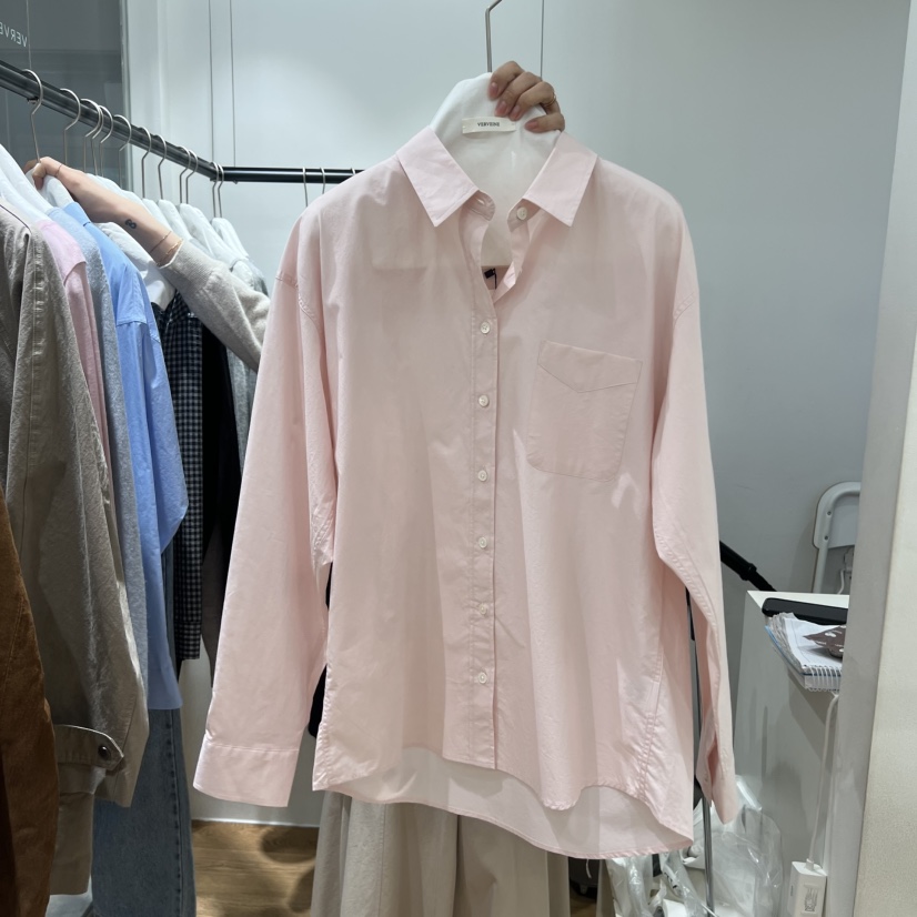 VERVEINE東大門實拍女裝新款休閑推薦時尚人氣襯衫蕾絲衫VERVEINE襯衫/蕾絲衫圖色2