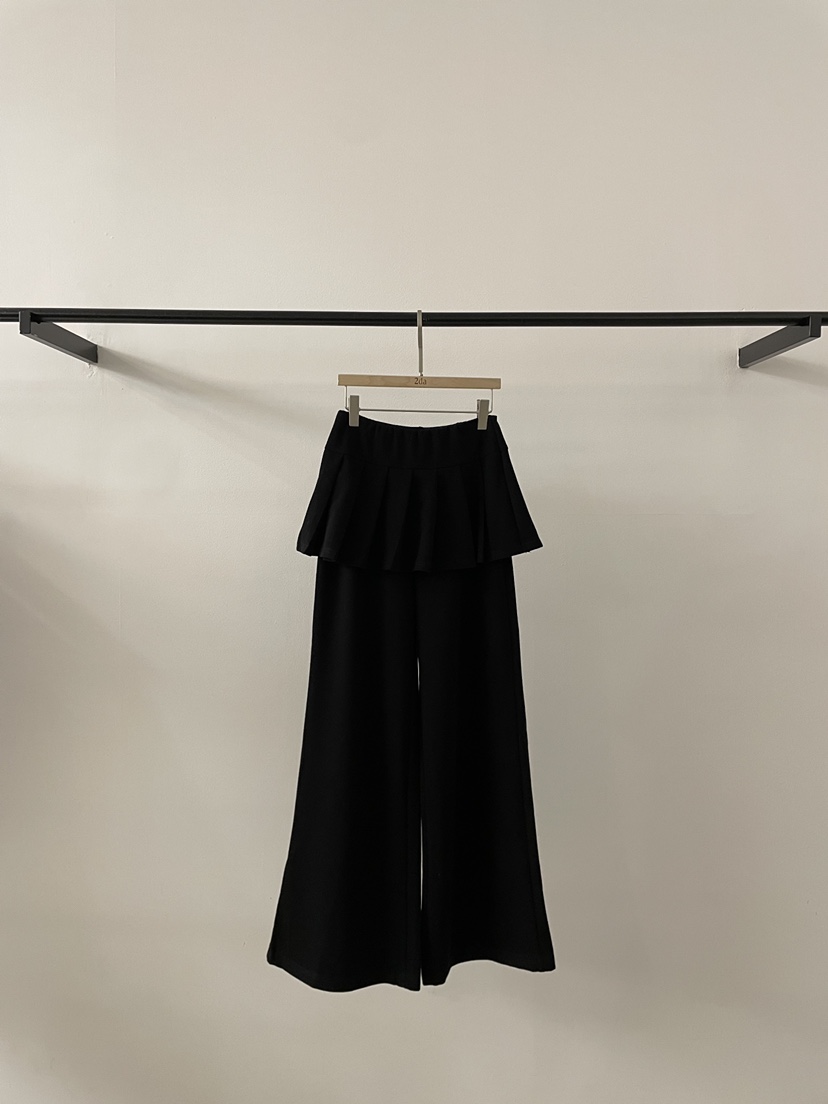 2DA/DARIMI-P東大門實拍女士新品推薦人氣熱賣真品裙褲2DA/DARIMI-P裙褲圖色4黑色