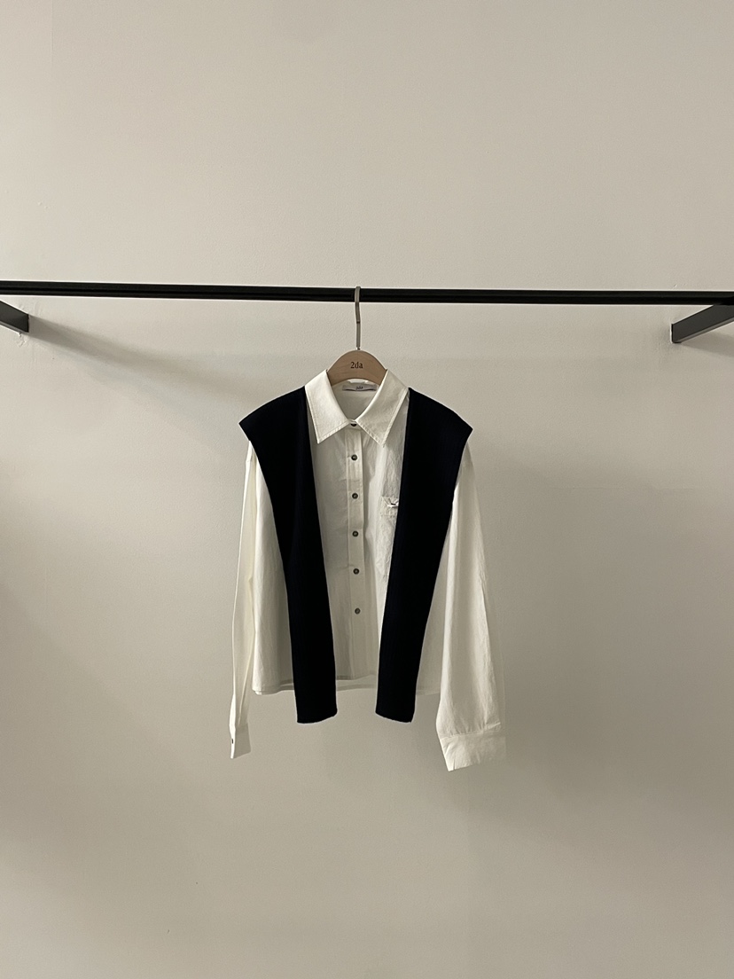 2DA/DARIMI-P韓國直郵女士新款時尚26春夏襯衫蕾絲衫披肩2DA/DARIMI-P襯衫/蕾絲衫圖色1