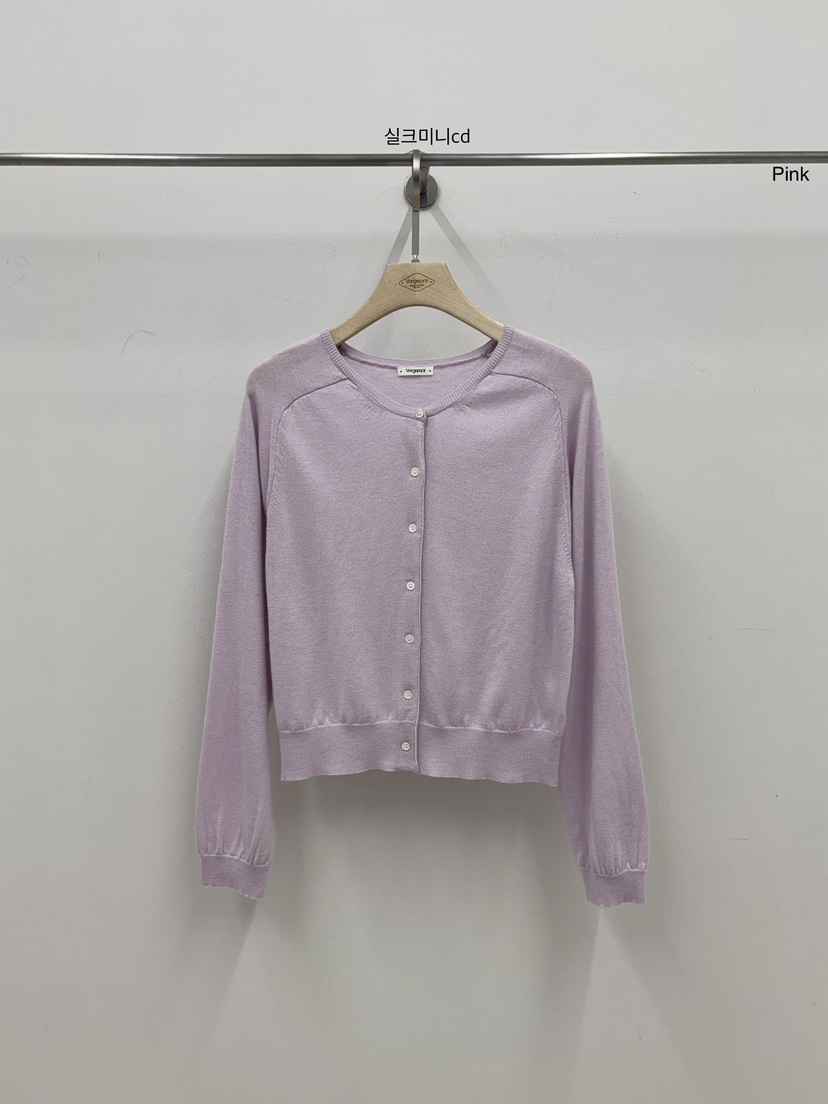 VERGAMOT韓國代購女裝新款人氣推薦時尚熱賣真品針織衫絲綢VERGAMOT針織衫圖色2