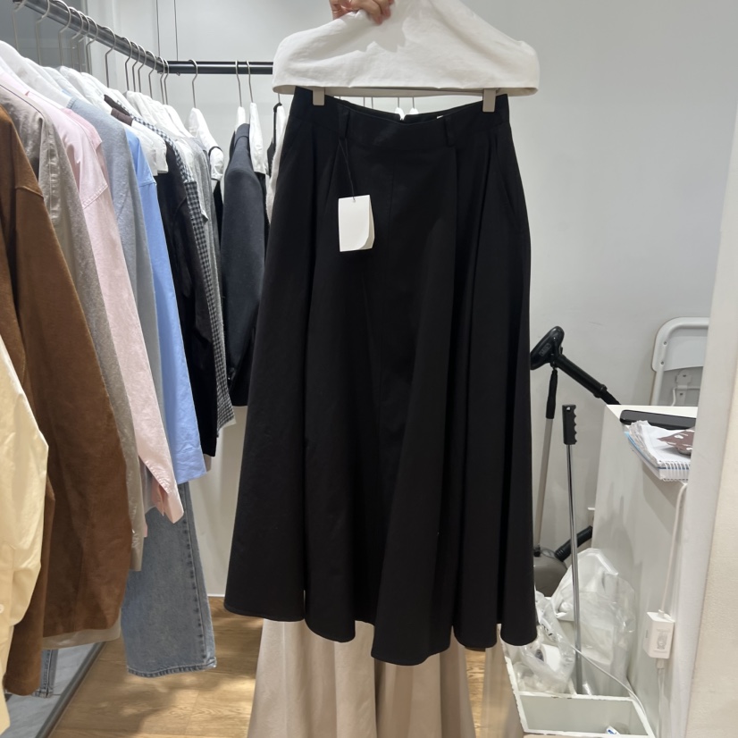 VERVEINE韓國直郵女裝新品職業推薦26春夏人氣時尚長裙褶裙VERVEINE長裙圖色3