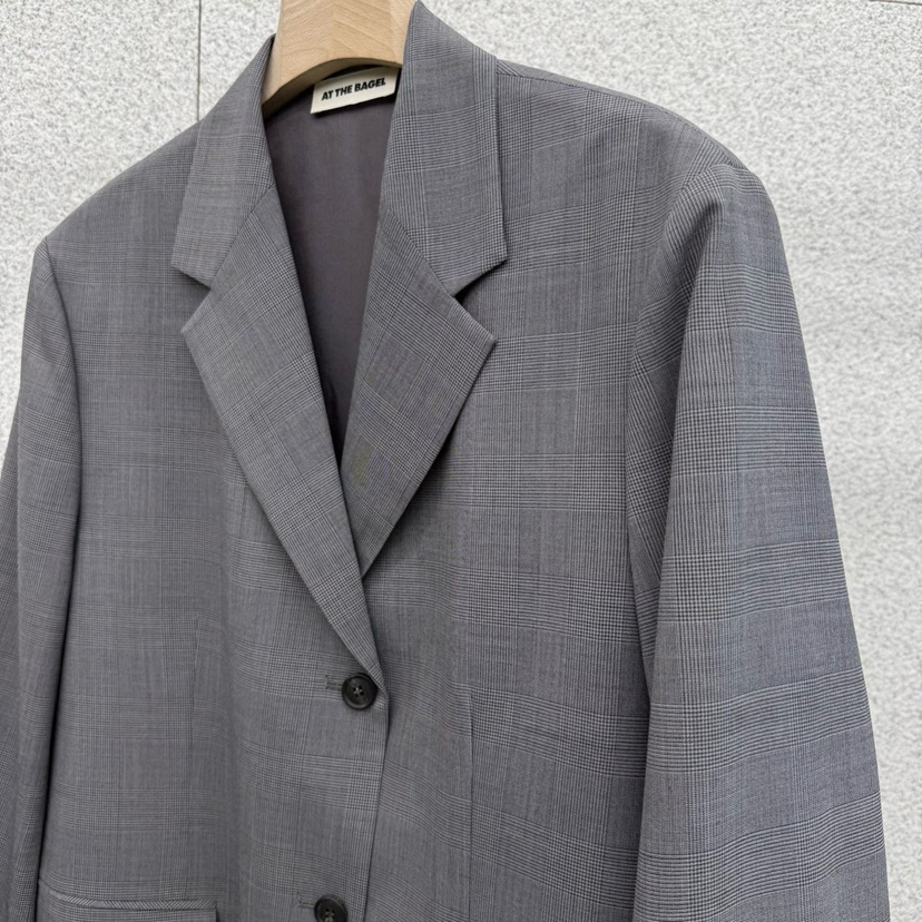 AT THE BAGEL韓國直郵女士新品推薦真品休閑熱賣職業夾克AT THE BAGEL夾克