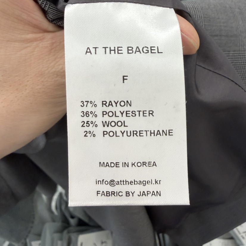 AT THE BAGEL韓國直郵女士新品推薦真品休閑熱賣職業夾克AT THE BAGEL夾克