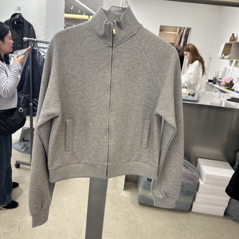 HELVETICA東大門實拍女裝新款真品職業時尚人氣推薦夾克拉鏈HELVETICA夾克圖色1