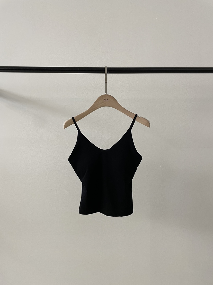 2DA/DARIMI-P韓國代購女士新品推薦真品休閑人氣吊帶背心2DA/DARIMI-P吊帶/背心圖色5黑色