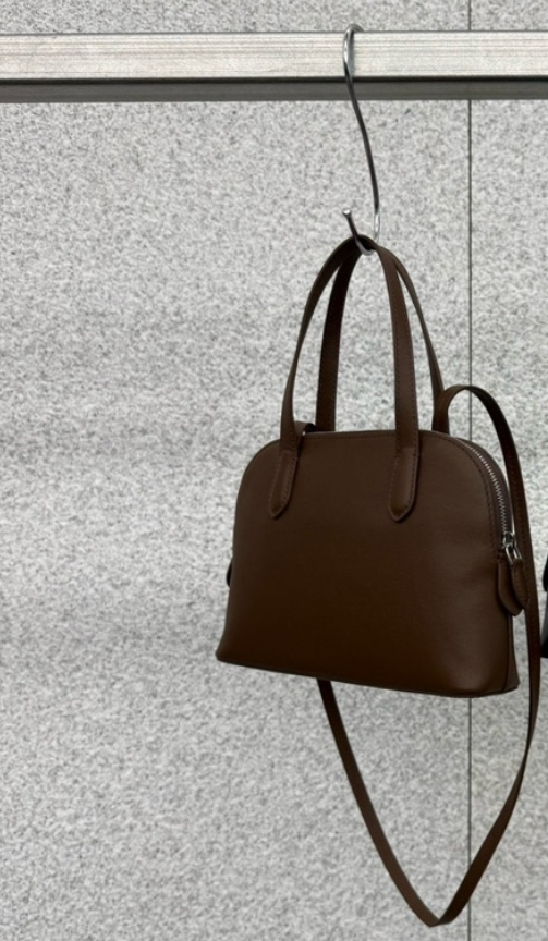 AT THE BAGEL東大門實拍女裝新品真品熱賣單肩斜跨包褶皺AT THE BAGEL單肩/斜跨包圖色2