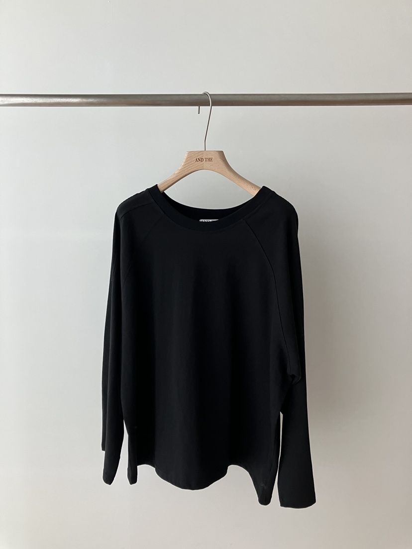 AND THE東大門代購女士新款職業時尚推薦26春夏長袖T恤插肩袖AND THE長袖T恤圖色4