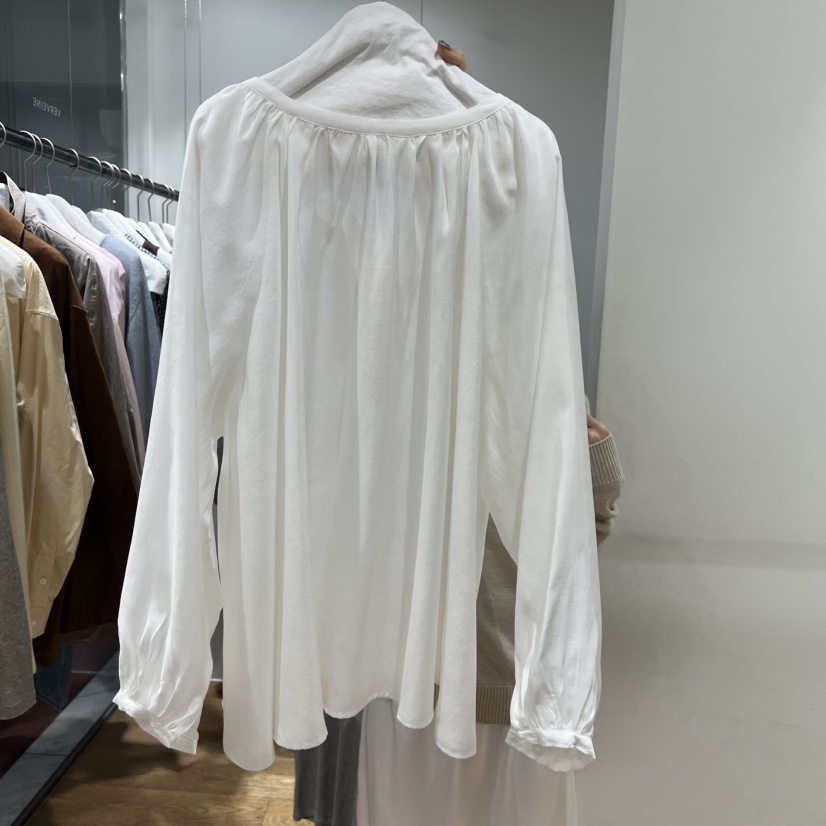 VERVEINE東大門直郵女裝新品休閑熱賣職業26春夏襯衫蕾絲衫VERVEINE襯衫/蕾絲衫