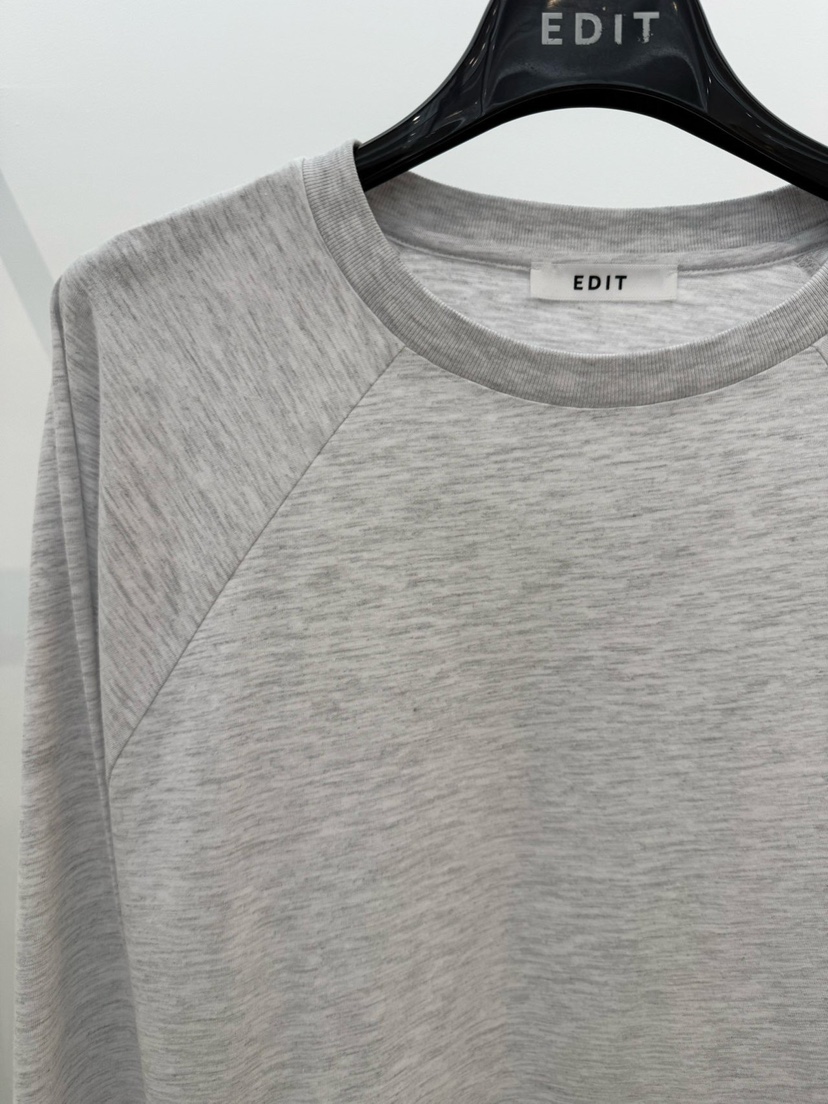 EDIT東大門代購女裝新品推薦熱賣26春夏職業人氣真品長袖T恤EDIT長袖T恤