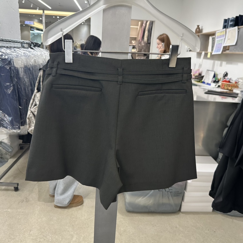 HELVETICA韓國代購女士新品26春夏休閑時尚熱賣真品裙褲褶皺HELVETICA裙褲