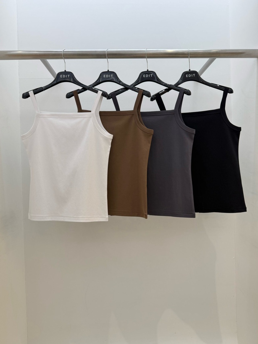 EDIT東大門實拍女裝新款人氣職業時尚熱賣真品26春夏吊帶背心EDIT吊帶/背心