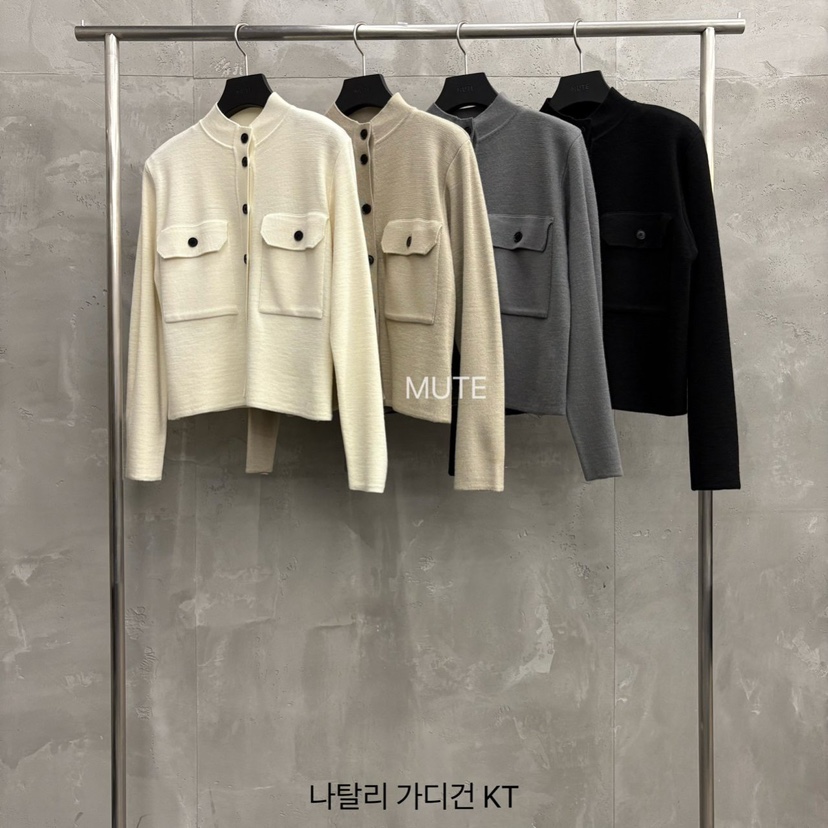 MUTE-P東大門直郵女士新款職業26春夏休閑時尚人氣針織衫MUTE針織衫