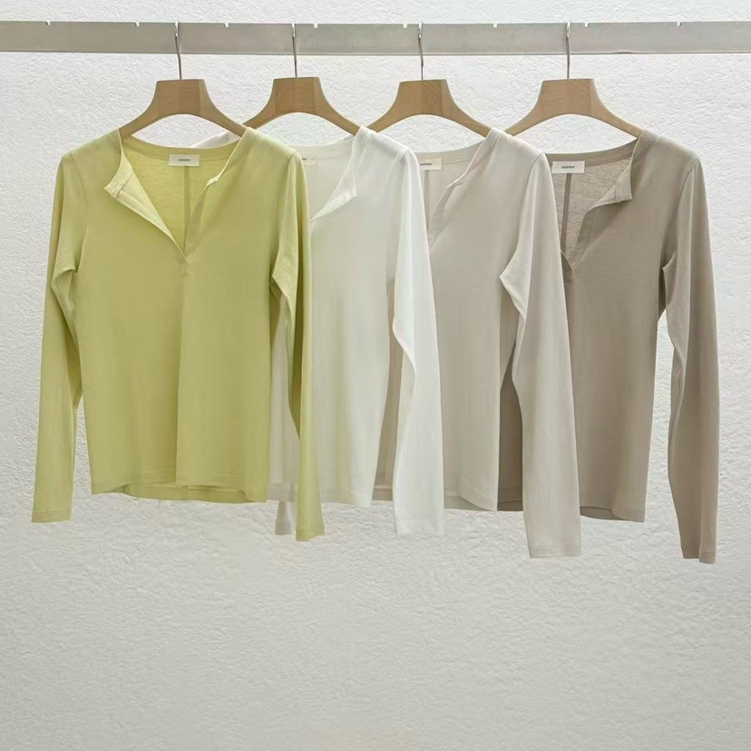 STATEMENT韓國直郵女士新款職業熱賣時尚休閑推薦長袖T恤STATEMENT長袖T恤