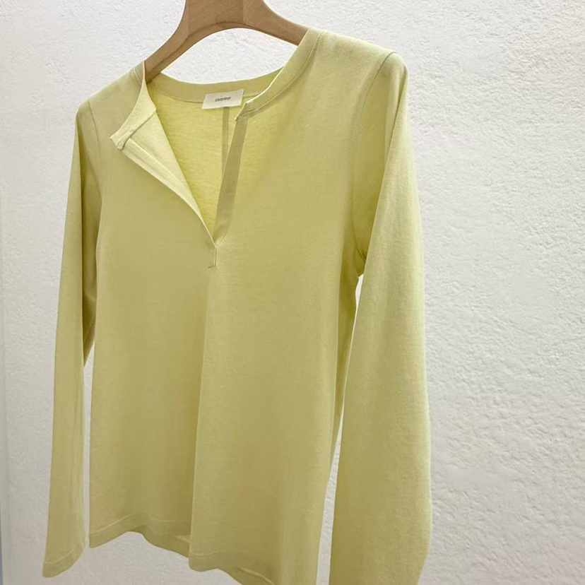 STATEMENT韓國直郵女士新款職業熱賣時尚休閑推薦長袖T恤STATEMENT長袖T恤