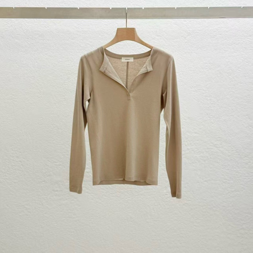 STATEMENT韓國直郵女士新款職業熱賣時尚休閑推薦長袖T恤STATEMENT長袖T恤圖色4