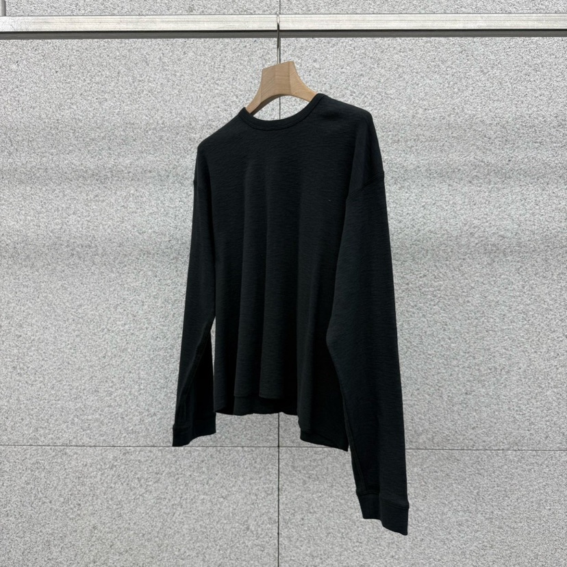 AT THE BAGEL東大門代購女士新款職業26春夏休閑長袖T恤AT THE BAGEL長袖T恤圖色4墨綠