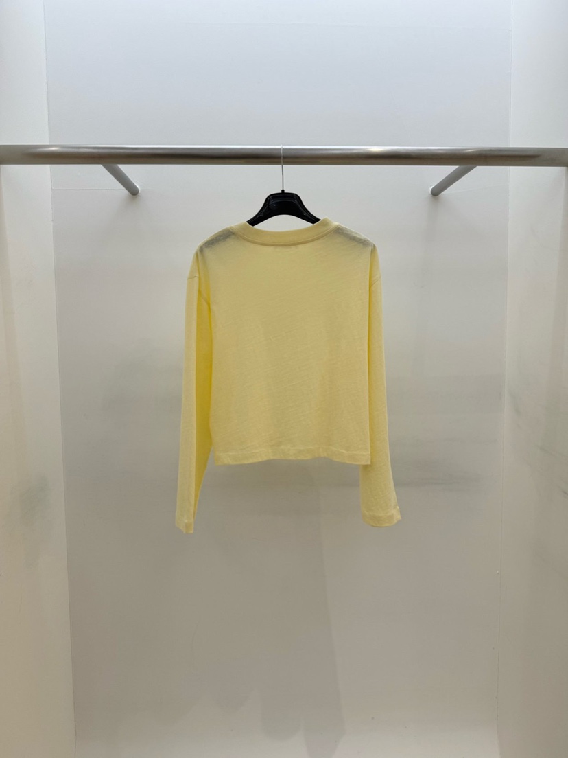 EDIT韓國代購女裝新品推薦26春夏職業真品休閑人氣長袖T恤EDIT長袖T恤