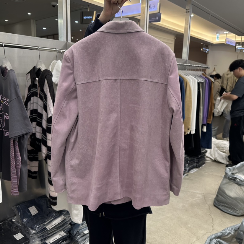 HELVETICA韓國直郵女士新款時尚真品休閑熱賣推薦夾克絨面革HELVETICA夾克