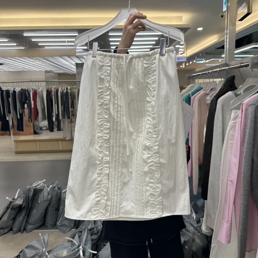 HELVETICA東大門實拍女士新品真品休閑熱賣人氣長裙中長款HELVETICA長裙圖色1