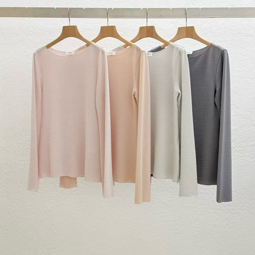 STATEMENT東大門直郵女士新款時尚推薦人氣休閑26春夏長袖T恤STATEMENT長袖T恤