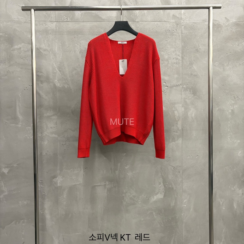 MUTE-P韓國代購女士新款休閑職業真品時尚26春夏人氣針織衫MUTE針織衫圖色3