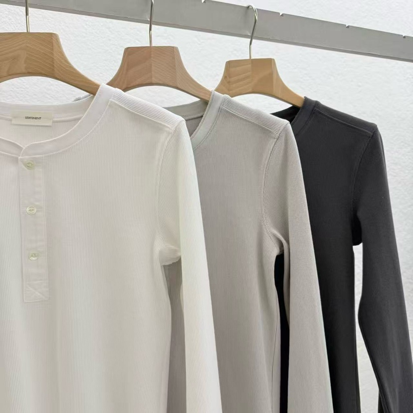 STATEMENT東大門直郵女士新品時尚人氣熱賣休閑推薦長袖T恤STATEMENT長袖T恤