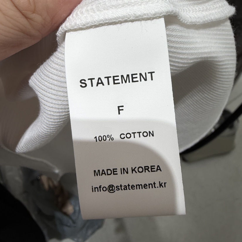 STATEMENT東大門直郵女士新品時尚人氣熱賣休閑推薦長袖T恤STATEMENT長袖T恤