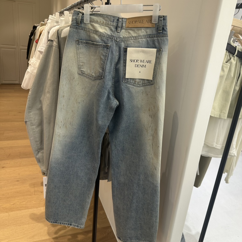 WE ARE/WELOVER韓國直郵女士新品推薦熱賣人氣時尚牛仔褲SHOP_WE ARE牛仔褲