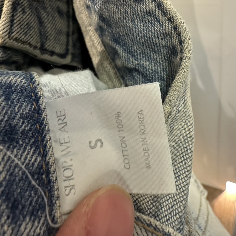 WE ARE/WELOVER韓國直郵女士新品推薦熱賣人氣時尚牛仔褲SHOP_WE ARE牛仔褲