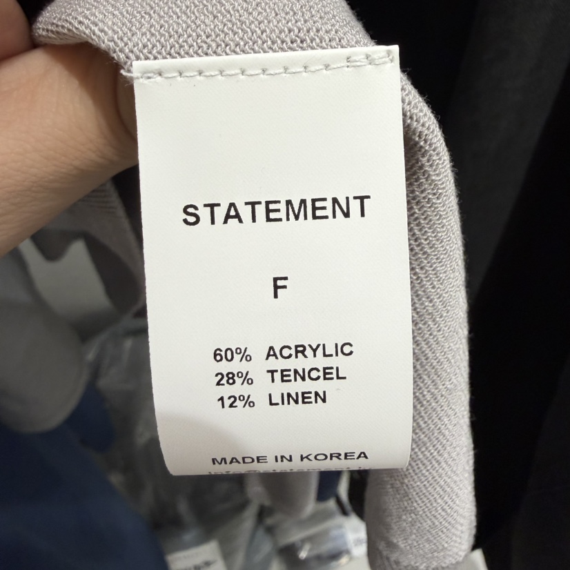 STATEMENT東大門直郵女裝新款真品推薦熱賣人氣休閑針織衫STATEMENT針織衫