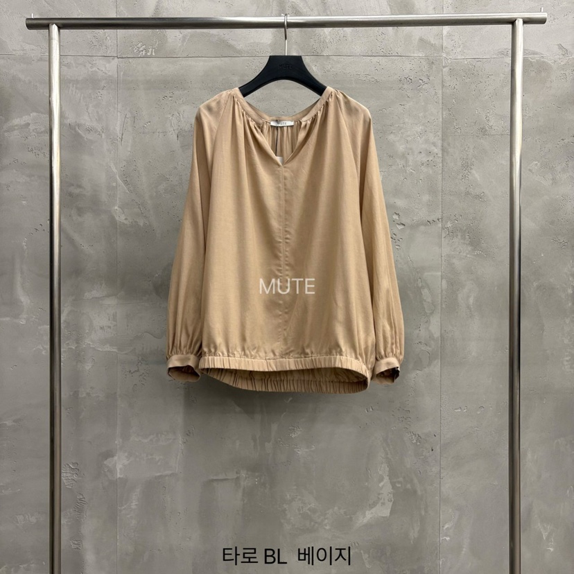 MUTE-P東大門代購女士新款熱賣26春夏時尚人氣襯衫蕾絲衫MUTE襯衫/蕾絲衫圖色3