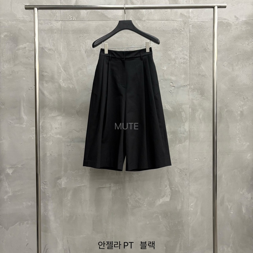 MUTE-P東大門代購女裝新款真品職業時尚熱賣26春夏休閑短褲MUTE短褲圖色2