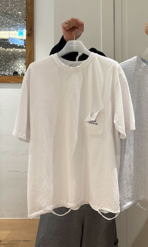 WE ARE/WELOVER東大門實拍女裝新品休閑職業人氣推薦T恤SHOP_WE ARET恤圖色3白色