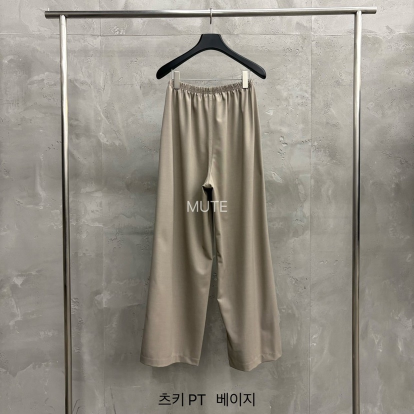 MUTE-P韓國代購女士新品職業時尚休閑真品推薦26春夏休閑褲MUTE休閑褲