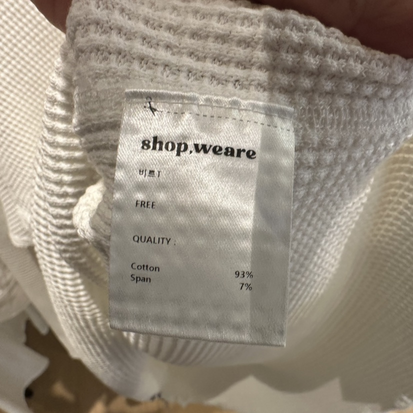 WE ARE/WELOVER東大門代購女士新品26春夏熱賣推薦長袖T恤SHOP_WE ARE長袖T恤