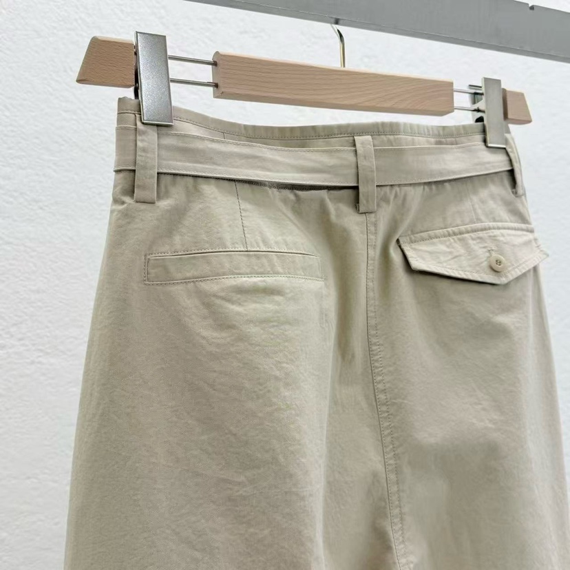 STATEMENT韓國代購女裝新款時尚職業26春夏推薦休閑褲含腰帶STATEMENT休閑褲