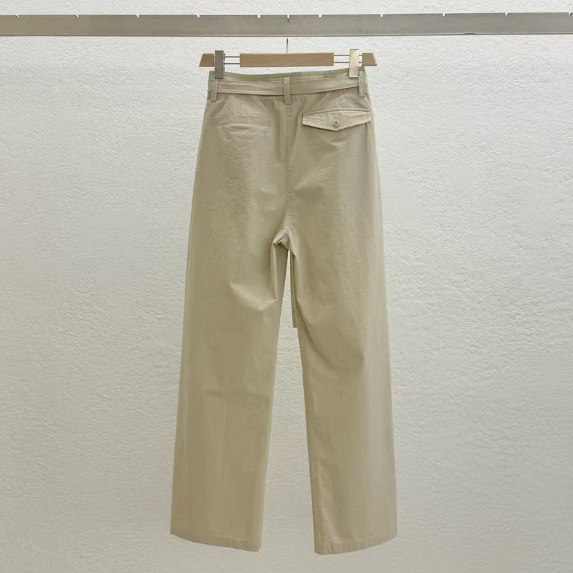 STATEMENT韓國代購女裝新款時尚職業26春夏推薦休閑褲含腰帶STATEMENT休閑褲