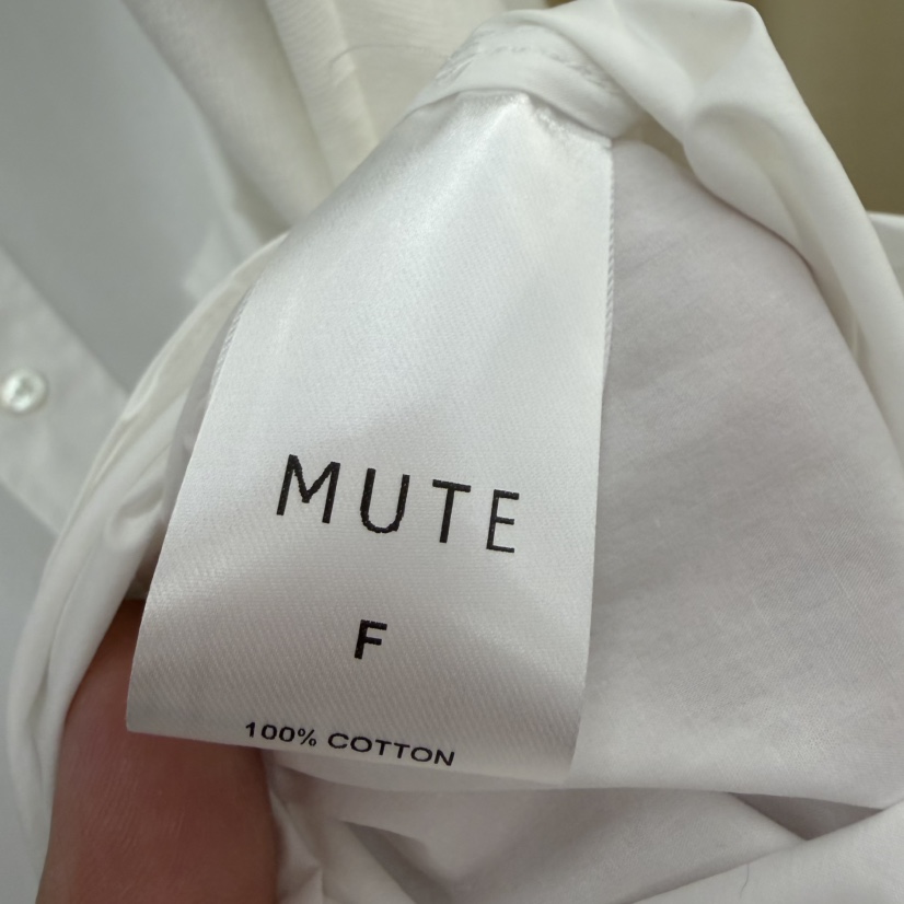 MUTE-P韓國直郵女裝新款26春夏休閑真品熱賣時尚襯衫蕾絲衫MUTE襯衫/蕾絲衫