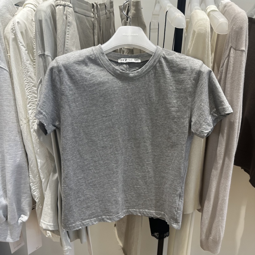 WE ARE/WELOVER東大門實拍女裝新品真品熱賣26春夏推薦T恤SHOP_WE ARET恤圖色2