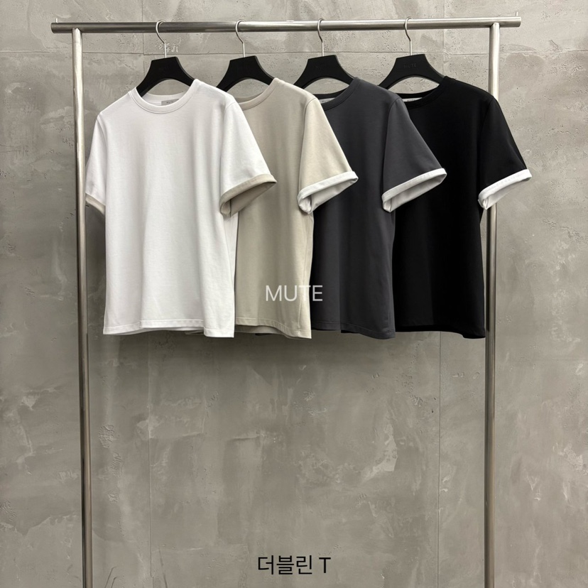 MUTE-P韓國直郵女士新品熱賣人氣休閑時尚26春夏職業T恤MUTET恤