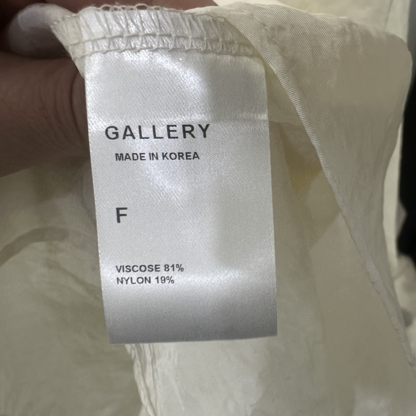 GALLERY-P東大門實拍女裝新品26春夏時尚休閑襯衫蕾絲衫GALLERY-P襯衫/蕾絲衫