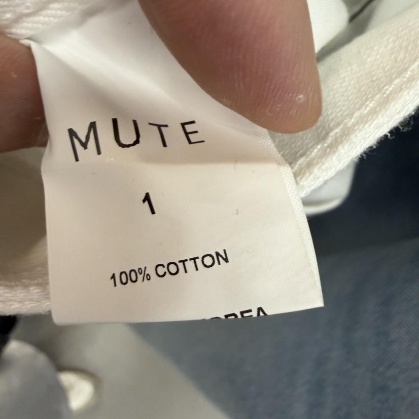 MUTE-P東大門直郵女裝新款人氣熱賣時尚26春夏真品牛仔褲MUTE牛仔褲