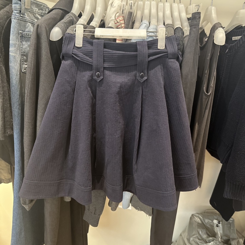 WE ARE/WELOVER東大門實拍女裝新品推薦半身裙中短裙含腰帶SHOP_WE ARE半身裙/中短裙