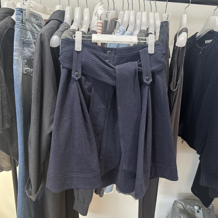 WE ARE/WELOVER東大門實拍女裝新品推薦半身裙中短裙含腰帶SHOP_WE ARE半身裙/中短裙圖色2