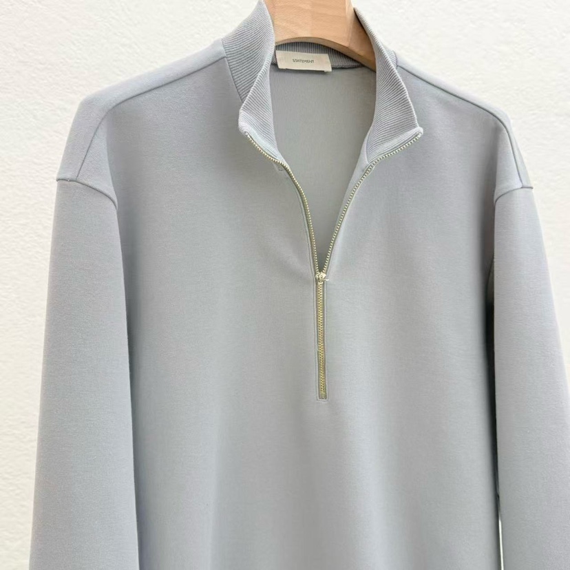 STATEMENT東大門直郵女士新款26春夏熱賣人氣職業衛衣拉鏈STATEMENT衛衣