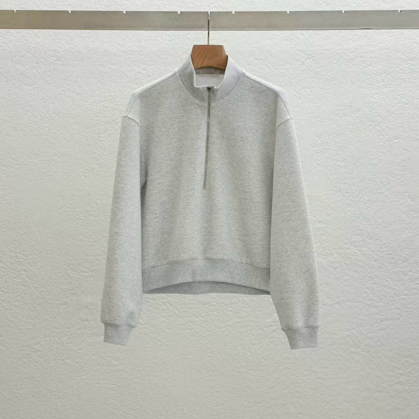 STATEMENT東大門直郵女士新款26春夏熱賣人氣職業衛衣拉鏈STATEMENT衛衣圖色3